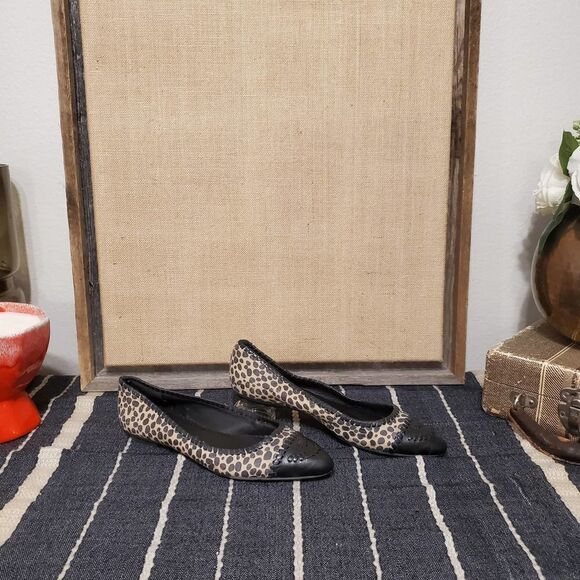 Jack Rogers Pointed Cheetah Flats Sz 7.5 - Picture 4 of 7